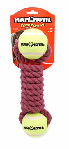 Picture of 13 IN. LG. TWISTER BONE W/TWO 3 IN. TENNIS BALLS