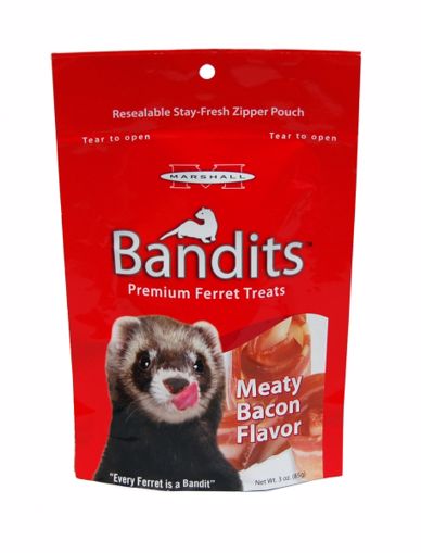 Picture of 3 OZ. BANDITS FERRET TREAT - MEATY BACON FLAVOR