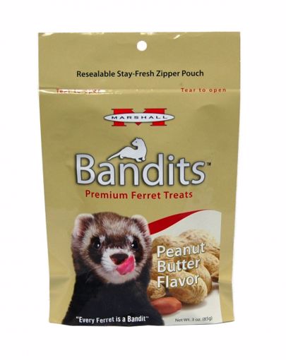 Picture of 3 OZ. BANDITS FERRET TREAT - PEANUT BUTTER FLAVOR