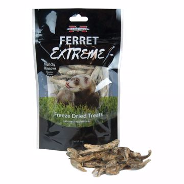 Picture of .3 OZ. FERRET EXTREME FREEZE DRIED TREATS - MUNCHY MINNOWS