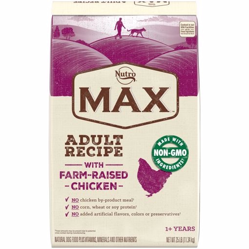 Picture of 25 LB. MAX ADULT DOG - CHICKEN