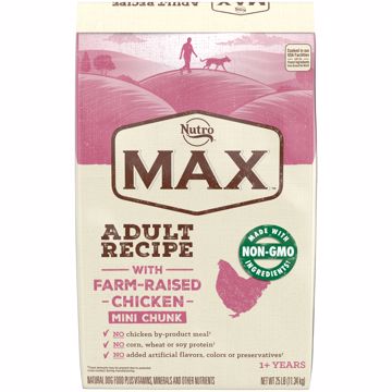 Picture of 25 LB. MAX ADULT DOG MINI CHUNK - CHICKEN