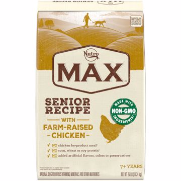 Picture of 25 LB. MAX SENIOR DOG - CHICKEN