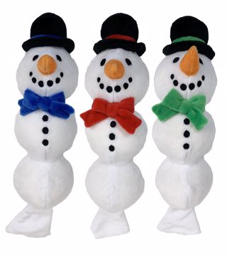 Picture of 11 IN. HOLIDAY SNOWMAN WITH SNOWBALLS