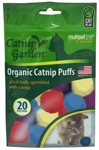 Picture of 20 CT. CATNIP GARDEN - CATNIP PUFFS