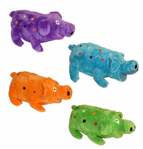 Picture of 9 IN. GLOBLETS PLUSH PIG - ASSORTED COLORS