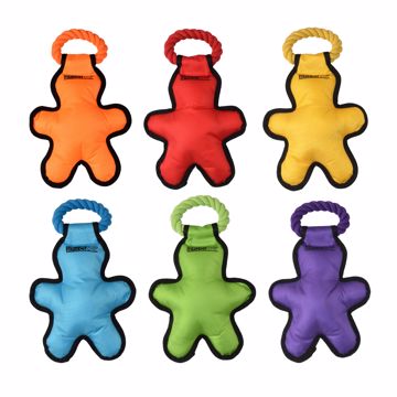 Picture of 14 IN. TUG O MAN WITH ROPE - ASSORTED COLORS