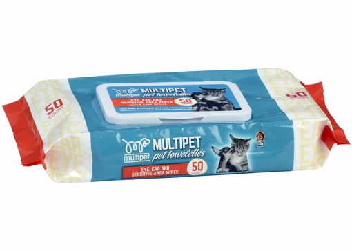 Picture of 50 PK. PET TOWELETTES - SENSITIVE AREA WIPES