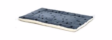 Picture of 18X24 IN. PAW PRINT REVERSIBLE BED - BLUE