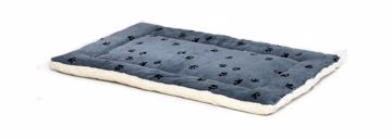 Picture of 21X30 IN. PAW PRINT REVERSIBLE BED - BLUE