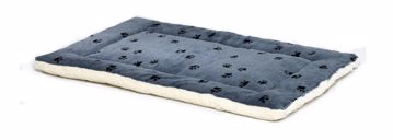 Picture of 23X36 IN. PAW PRINT REVERSIBLE BED - BLUE