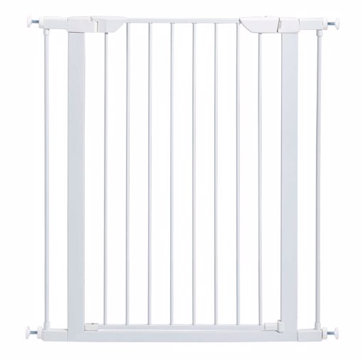 Picture of 39 IN. WHITE STEEL GATE - FITS UPTO 38 IN.