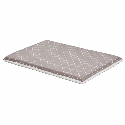 Picture of 36 IN. COUTURE REVERSIBLE FLEECE CRATE PAD - MUSHROOM