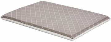 Picture of 48 IN. COUTURE REVERSIBLE FLEECE CRATE PAD - MUSHROOM