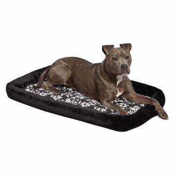 Picture of 36 IN. COUTURE SOFIA BOLSTER CRATE PAD - BLACK FLORAL