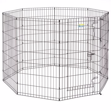 Picture of 42 IN. CONTOUR EXERCISE PEN - BLACK