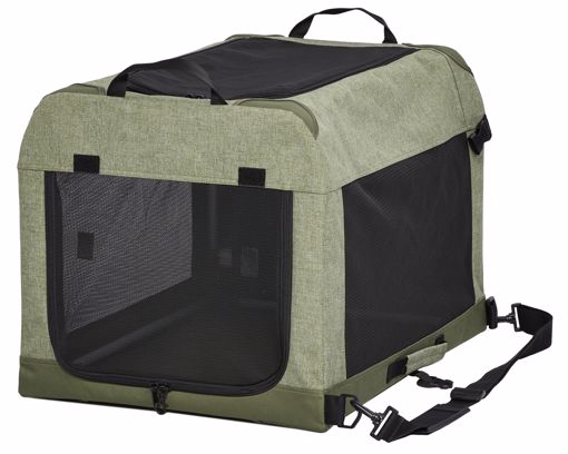 Picture of 30 IN. CANINE CAMPER TENT CRATE - GREEN