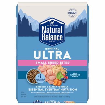 Picture of 11 LB. ULTRA CHICKEN W/GRAIN ALS SM. BRD. BITES DRY DOG FOOD