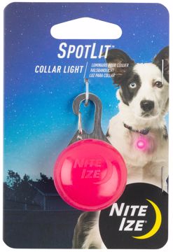 Picture of SPOTLIT - COLLAR LIGHT - PINK