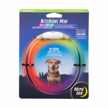 Picture of NITEHOWL MINI RECHARGABLE LED SAFETY NECKLACE - DISCO SELECT