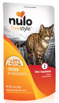 Picture of 24/2.8 OZ. FREESTYLE CAT POUCH - CHICKEN IN BROTH