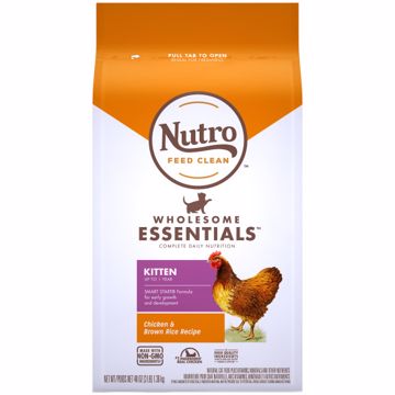Picture of 3 LB. NUTRO KITTEN CHICKEN/WHOLE BROWN RICE RECIPE
