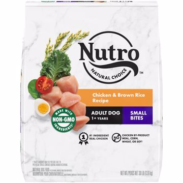 Picture of 30 LB. NATURAL CHOICE SM BITES CHICKEN/BRN RICE/SWT POTATO