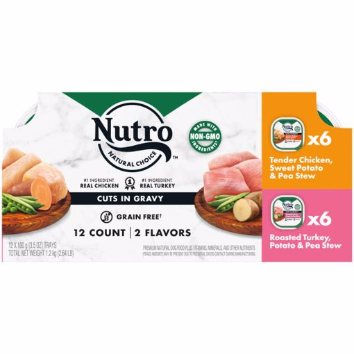 Picture of 2-12/3.5 OZ. NUTRO CHICKEN/TURKEY MULTI PACK