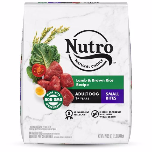 Picture of 12 LB. NATURAL CHOICE  SM BITES ADL DOG LAMB/BRN RICE RECIPE