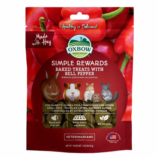 Picture of 3 OZ. SIMPLE REWARDS BAKED TREATS - BELL PEPPER