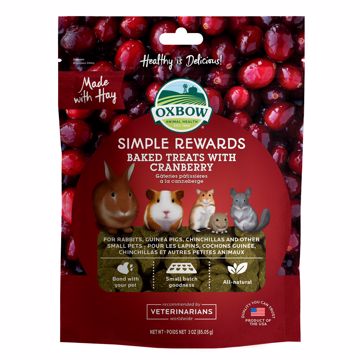 Picture of 2 OZ. SIMPLE REWARDS BAKED TREATS - CRANBERRY