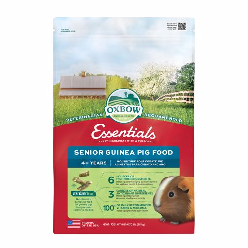 Picture of 8 LB. ESSENTIALS SENIOR GUINEA PIG FOOD