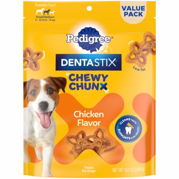 Picture of 4/13.5 OZ. DENTASTIX CHEWY CHUNX SMALL DOG TREATS