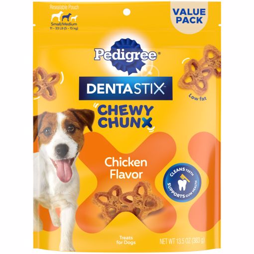 Picture of 4/13.5 OZ. DENTASTIX CHEWY CHUNX SMALL DOG TREATS