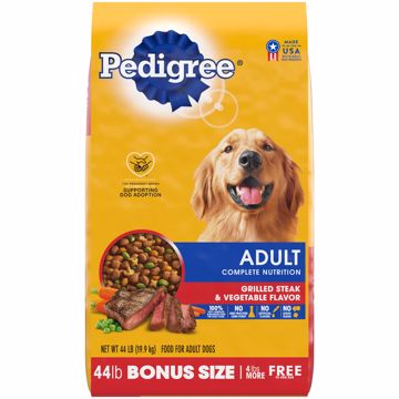 Picture of 44 LB. COMPLETE NUTRITION ADULT DOG BONUS BAG - STEAK/VEG.