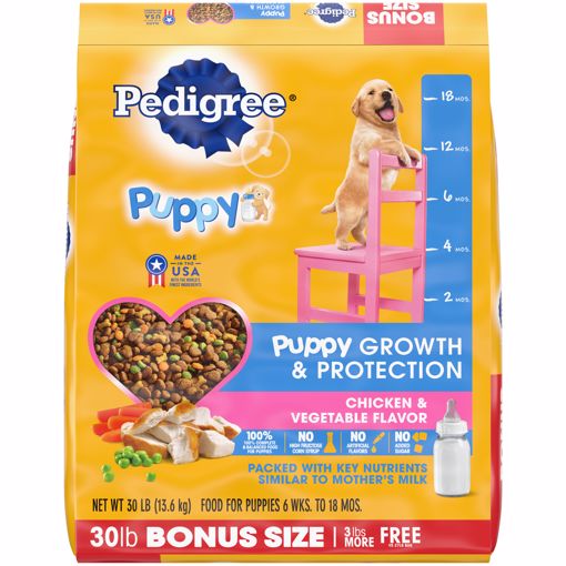 Picture of 30 LB. COMPLETE NUTRITION PUPPY FOOD BONUS BAG - CHICKEN