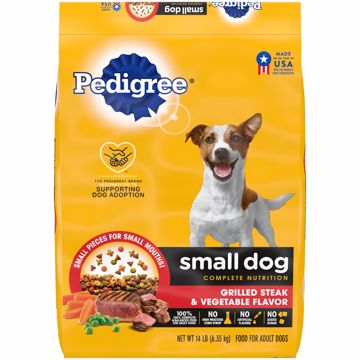 Picture of 14 LB. COMPLETE NUTRITION SMALL DOG - STEAK/VEGETABLE