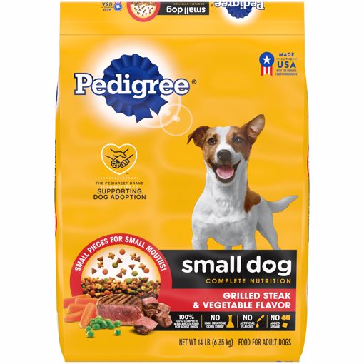 Picture of 14 LB. COMPLETE NUTRITION SMALL DOG - STEAK/VEGETABLE