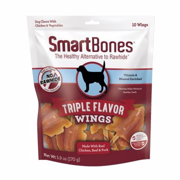 Picture of 10 PK. SMART BONE WING - CHICKEN, BEEF, AND PORK