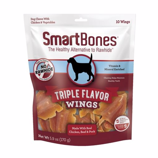 Picture of 10 PK. SMART BONE WING - CHICKEN, BEEF, AND PORK