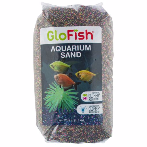 Picture of 5 LB. GLOFISH SAND - BLACK WITH HIGHLIGHTS