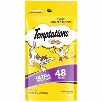 Picture of 4/48 OZ. TEMPTATIONS CAT TREATS - CHICKEN
