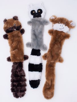 Picture of LG. SKINNY PELTZ (CHIPMUNK, LEMUR, MONKEY) 3 PK.