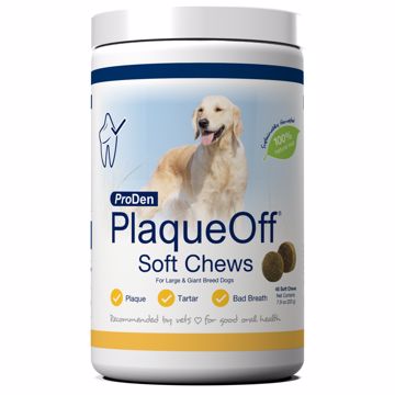 Picture of 45 CT. PRODEN PLAQUEOFF SOFT CHEWS - LG. BREED
