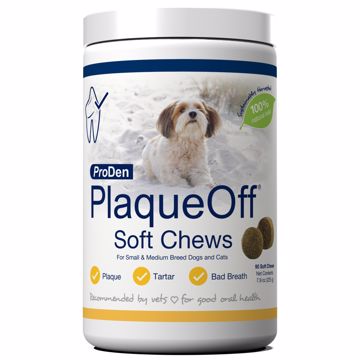 Picture of 90 CT. PRODEN PLAQUEOFF SOFT CHEWS - SM/MED BREED