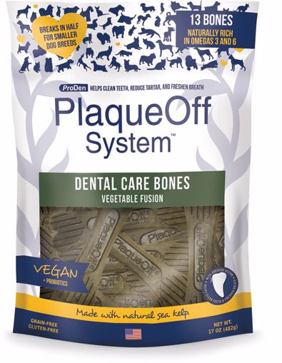 Picture of 13 CT. PRODEN PLAQUEOFF DENTAL BONE - VEGGIE FUSION