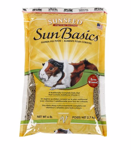 Picture of 6 LB. SUNBASICS GUINEA PIG PELLETS