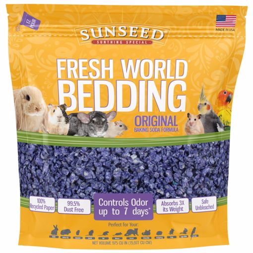 Picture of 975 CU. IN. FRESH WORLD BEDDING - PURPLE