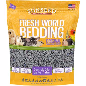 Picture of 2130 CU. IN. FRESH WORLD BEDDING - GRAY FLECK