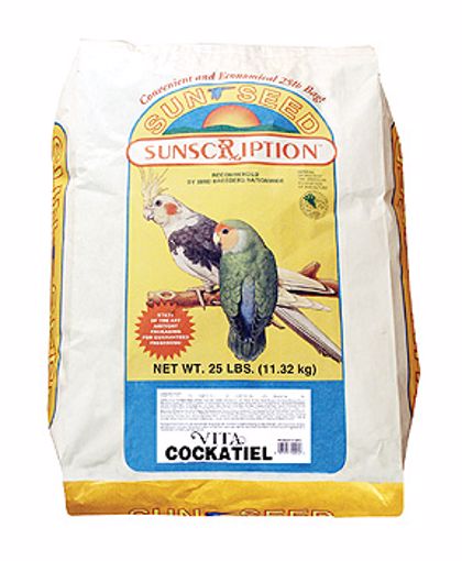 Picture of 25 LB. VITA SUNSCRIPTION COCKATIEL & LOVEBIRD